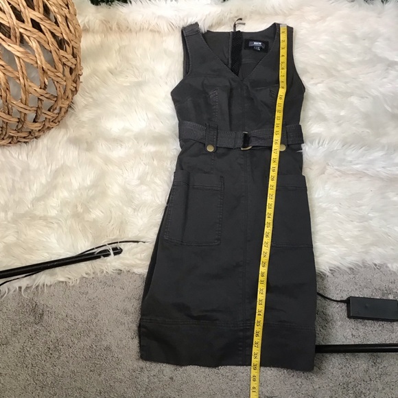 Anthropologie utility dress  Gray nwt - Picture 12 of 12